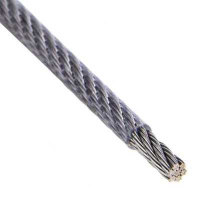 Drahtseil Edelstahl VA 7x7 PVC Ummantelt 1mm 1,25mm 2mm 3mm 4mm 5mm
