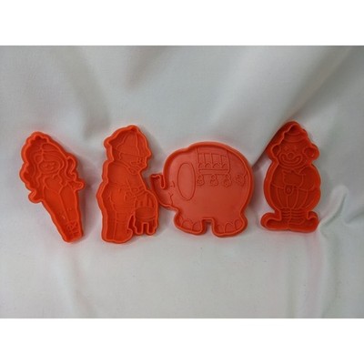 Kenner Cookie Cutter Mold Lot Circus 1980 CPG Products