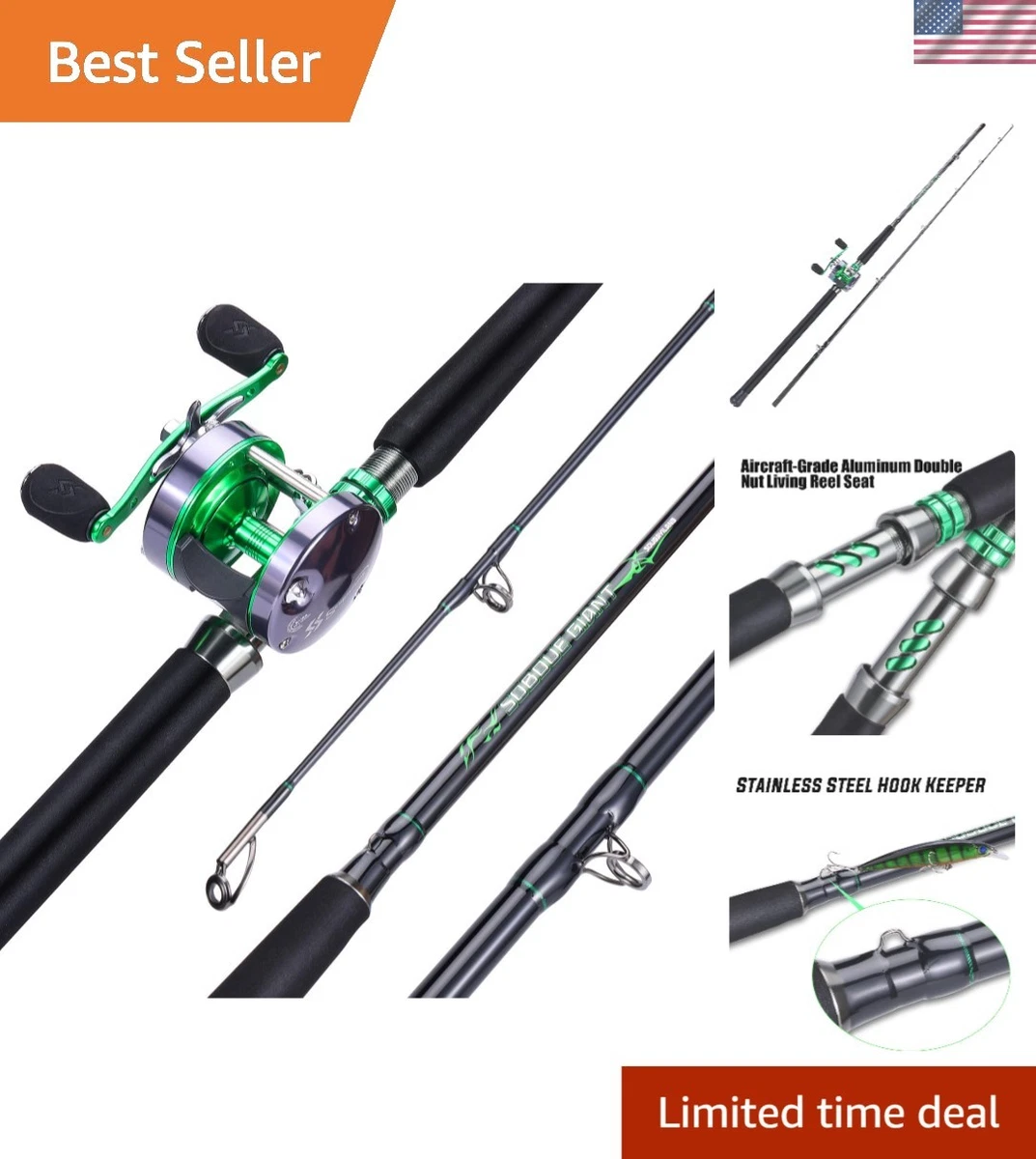 Baitcast Combo Medium Heavy Fishing Saltwater Rod & Reel Combos for sale | eBay Baitcast Combo Medium Heavy Fishing Saltwater Rod & Reel Combos for sale | eBay