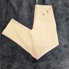 POLO RALPH LAUREN Big Boys Straight Fit Stretch Twill Pant Basic Sand Size 18