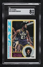 1978-79 Topps Truck Robinson Leonard Robinson #30 SGC 8 1ar2
