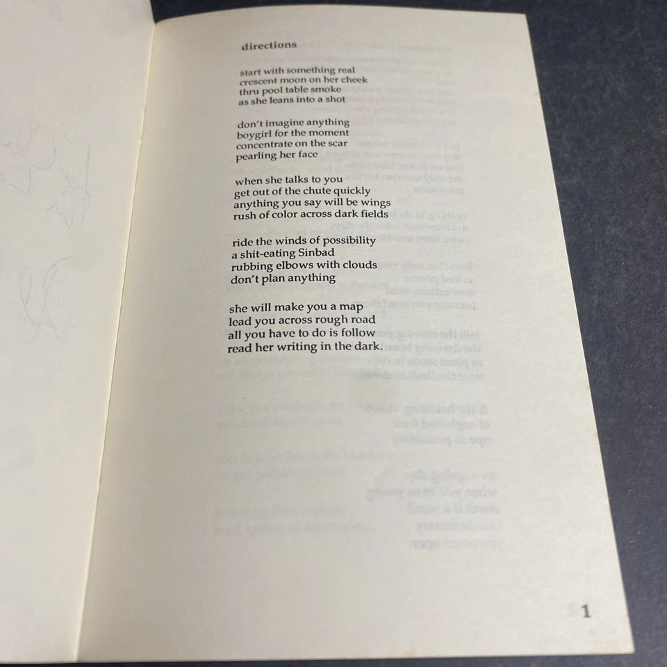 Modern Poetry: SIGNED Al Masarik, Sometimes a Blue Song 1st Edition / BNM Foto 3 de 4