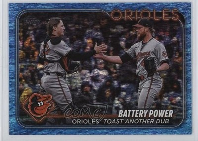 2024 Topps Update Blue Holo Foilboard 908/999 Adley Rutschman Craig Kimbrel 1r4n