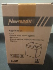 6V 6Ah LiFePO4 Lithium Battery, 2000 Cycles Rechargeable Lithium Electric Vech.