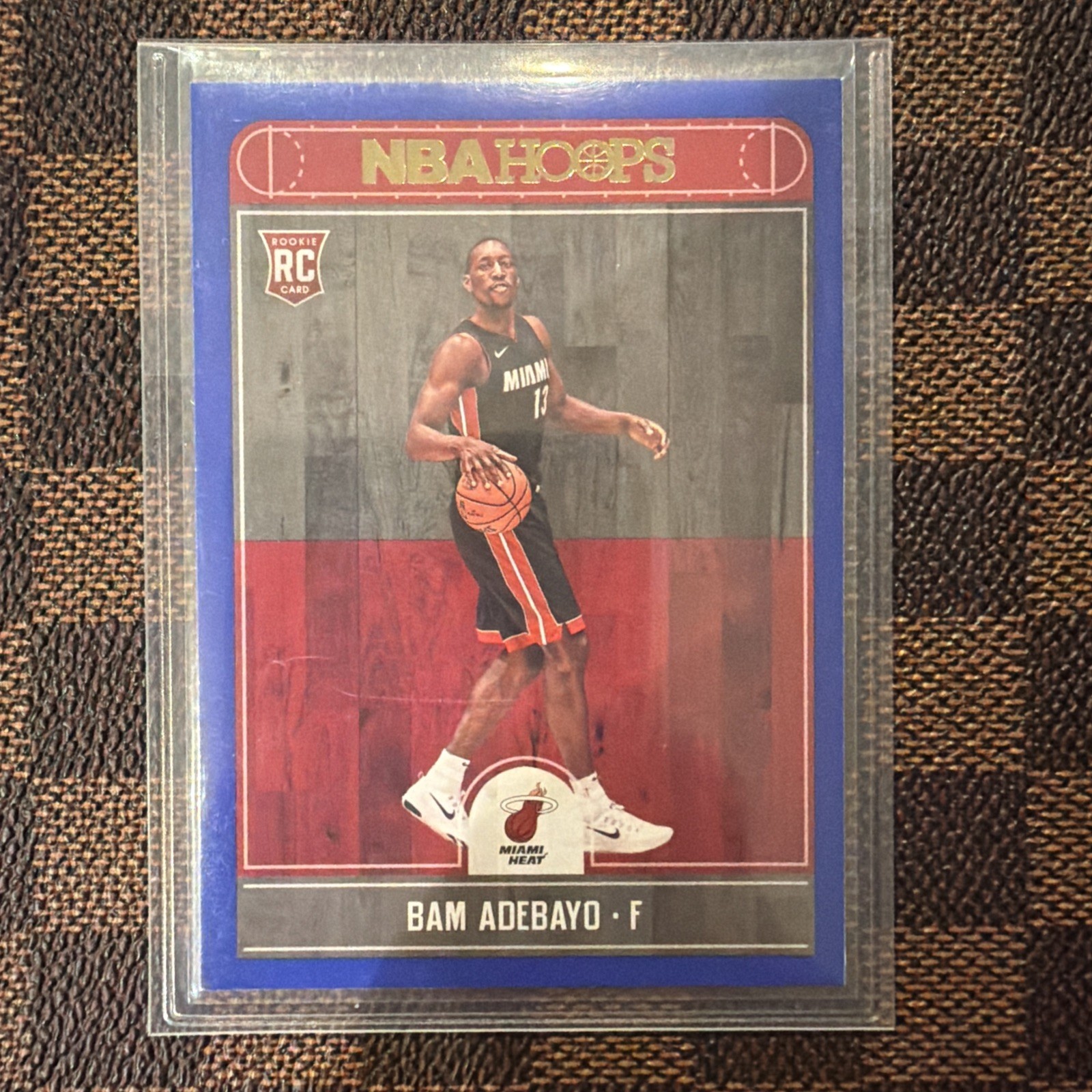 2017-18 Panini NBA Hoops - Bam Adebayo #264 Blue (RC)