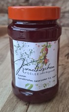 Kornelkirschen Gelee Fruchtaufstrich Marmelade 400 ml selbstgemacht  Konfitüre