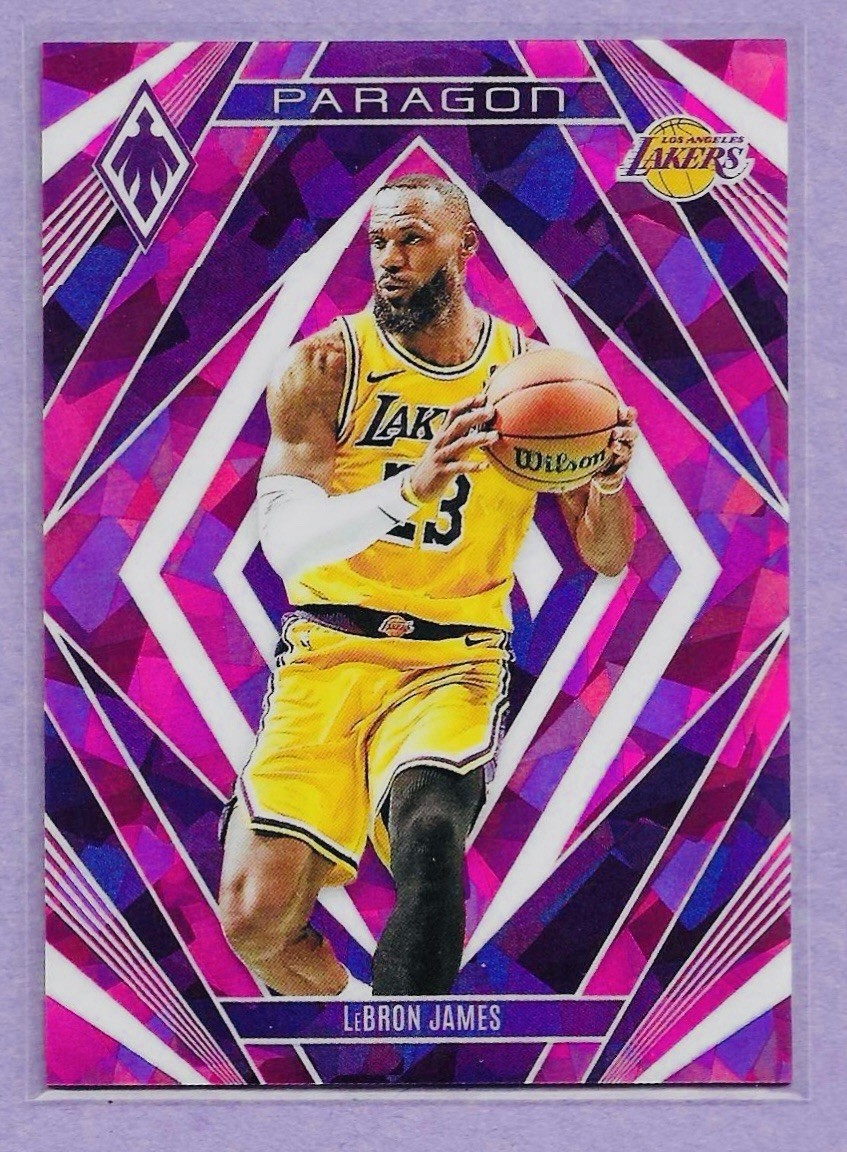 2023-24 Panini Phoenix Paragon Pink Ice LeBron James Lakers 2/25