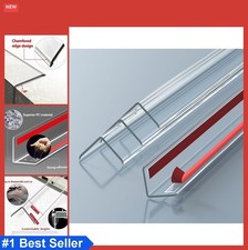 Wall Corner Protector 2 Pack 31.5 Inch Clear Self Adhesive Edge Guard for