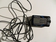 Timorn Digital Inductive Waterproof Tiny Tach Meter & RPM Meter & HR Meter