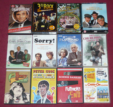LOT OF LIVE-ACTION COMDY DVD'S, CARRY-ON'S RONNIE BARKER, 3RD ROCK FROM THE SUN+