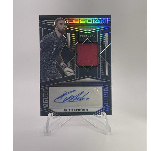 2023-24 Panini Obsidian Rui Patricio Portugal Jersey Auto Patch 059/199