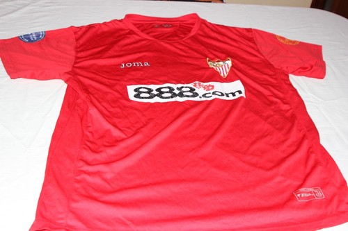 Camiseta Futbol Sevilla Fc Supercopa De Europa 2007 Marca Joma Talla