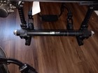 TiLite Wheelchair Frame: 15"x 15"  (black) w/ upholstery, footplate, No Shipping — photo 7