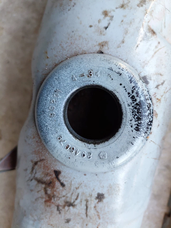 Par de cubiertas de válvula de bloque grande Mopar 383 400 440 OEM 2946078 Chrysler Dodge Foto 4 de 4