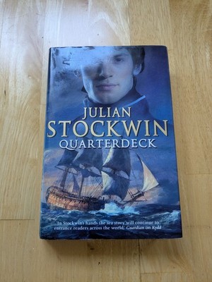 Julian Stockwin: Quarterdeck, Thomas Kydd 5,  (Hardcover, guter Zustand)