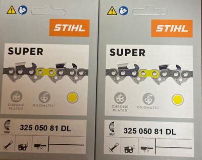 #ad 🎄2 Pack OEM Stihl Pro 23RS 20quot; Chain .325 Pitch .050 Gauge 81 DL $50.00