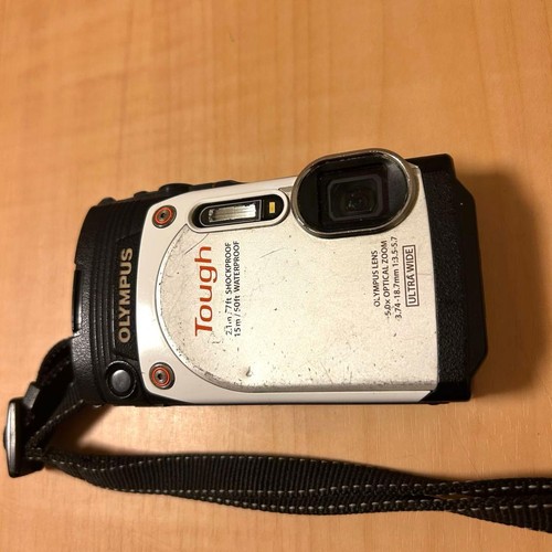 OLYMPUS Tough TG-860 Compact Digital Camera Tested Working Seller Japan - Afbeelding 2 van 11
