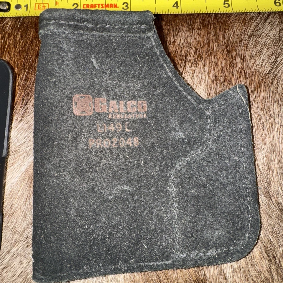 Galco Pocket Protector Handgun Leather Holster, Walther PPK/S/Walther : PRO204B - Image 4 of 4