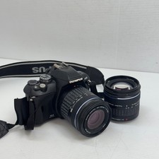 Olympus E-410 DSLR Camera Kit w/ Lenses 40-150mm Untested Parts Repair