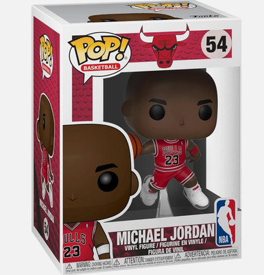 Funko Pop! Michael Jordan Chicago Bulls NBA Vinyl Toy Figure #54 NEW IN BOX