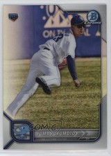 2022 Bowman NPB Nippon Professional Baseball Chrome Refractor Yuma Fukumoto oh8