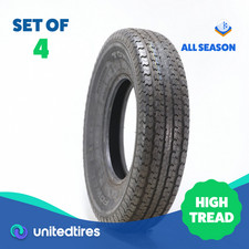 Set Of 4 Driven Once St 23585r16 Power King Towmax Str Ii 125122l - 932 Set Of 4 Driven Once St 23585r16 Power King Towmax Str Ii 125122l - 932