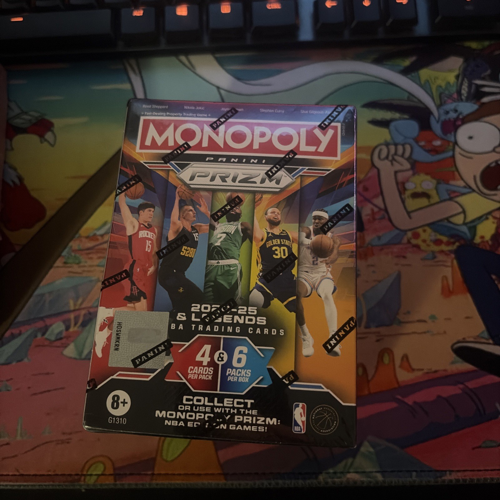 SEALED - Panini Prizm 2024-25 Monopoly NBA Basketball Blaster