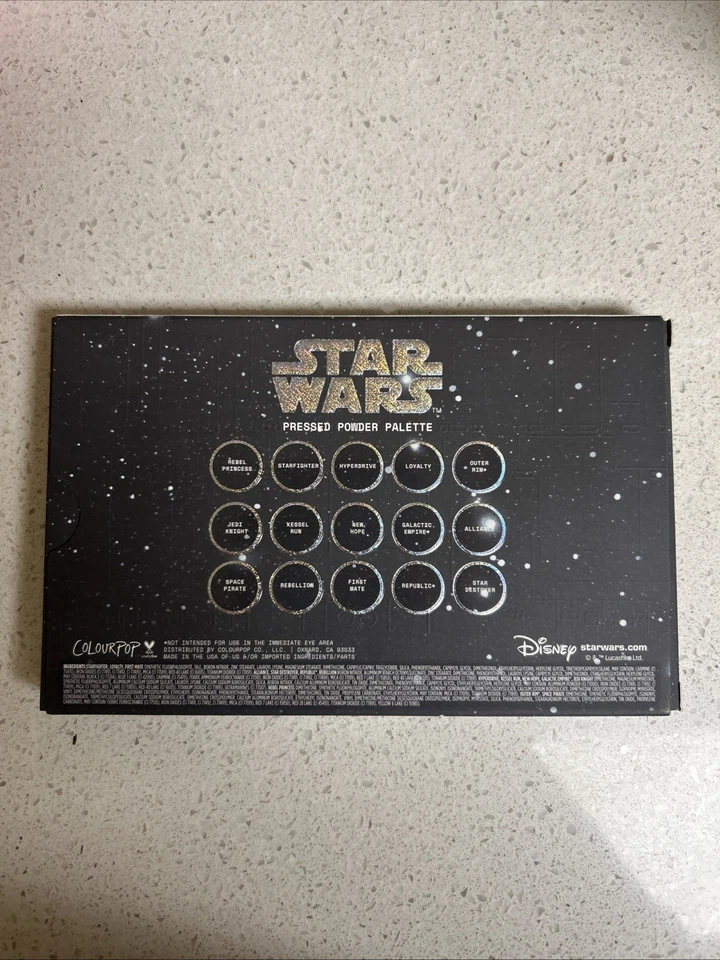 ColourPop Star Wars 15 Pan Pressed Powder Eyeshadow Palette 18g - Image 2 of 3