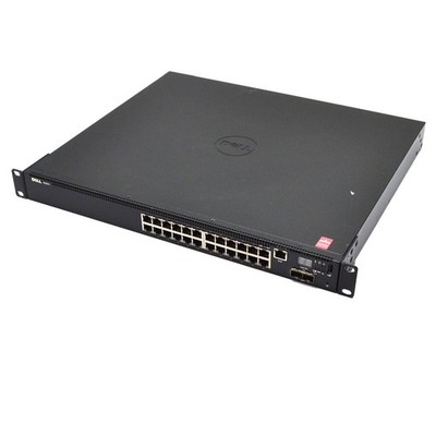 Dell N2024P Networking Switch E05W 24-Port PoE+ 2x 10BbE SFP+ 2x Stacking Ports