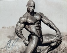 SHAWN RAY SIGNED 11X14 PHOTO IFBB HALL OF FAME RACC TRUSTED THE GIANT KILLER H