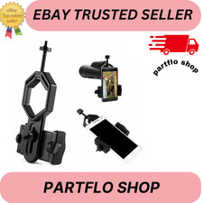 NEW Universal Telescope Cell Phone Mount Adapter for Monocular Spotting Scope US