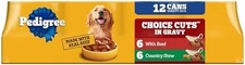 Soft Wet Dog Food Choice Cuts in Gravy