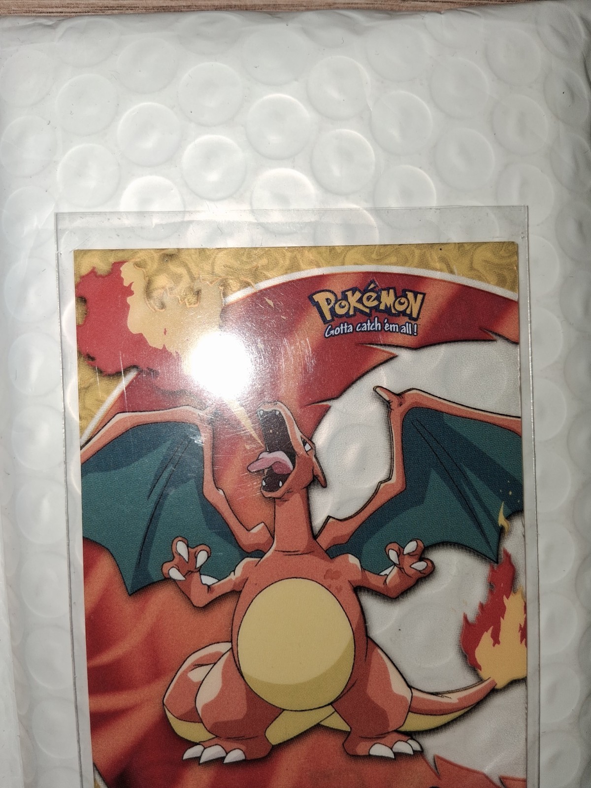 Pokémon Charizard 2000 Topps TV Animation Clear Cards English #PC3 PSA 10