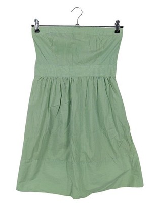 ZARA BASIC Bandeaukleid Damen Kleid Gr. DE 40 khaki Casual-Look