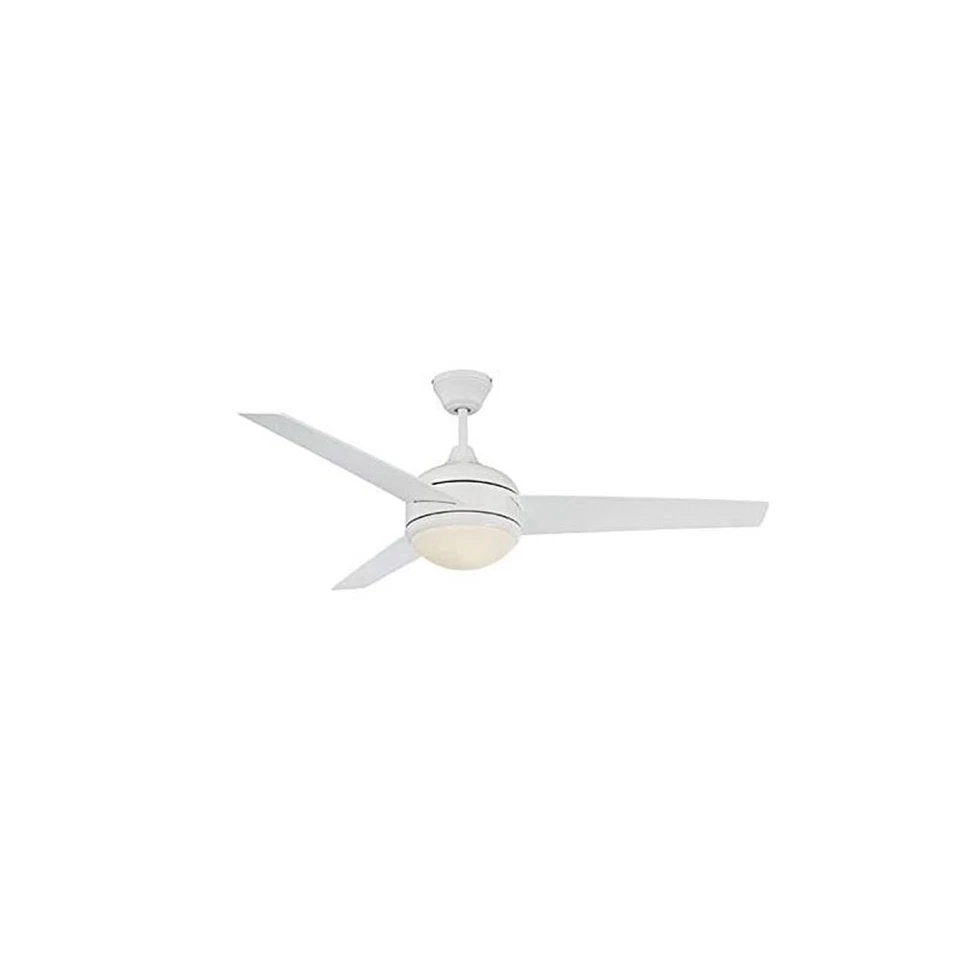 Concord 52" Skylark Modern White Ceiling Fan w/ Wall control, White Finish 52SKY - Image 3 of 3