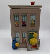Sesame Street 2006 Apartment Building Cookie Jar