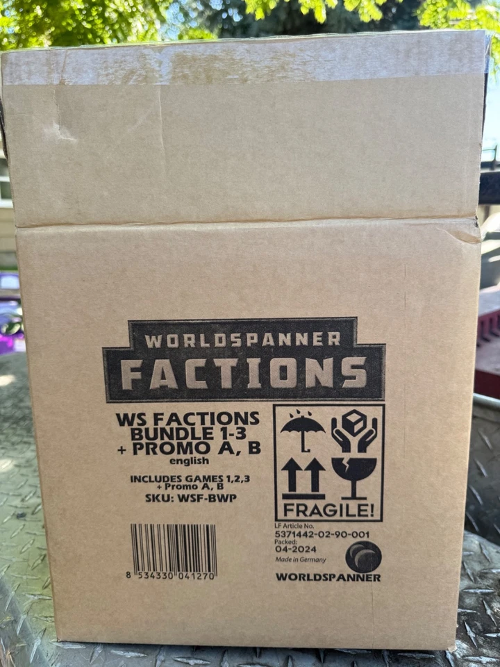 WORLDSPANNER FACTIONS Bundle 1-3 + Promo A, B MINT CONDITION (Retail $170) - Image 3 of 3