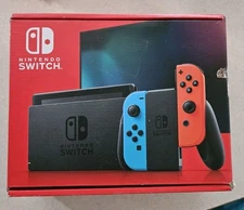 🔥NEW Nintendo Switch + Neon Joy Cons 32GB Gaming Console +FREE SHIPPING🔥
