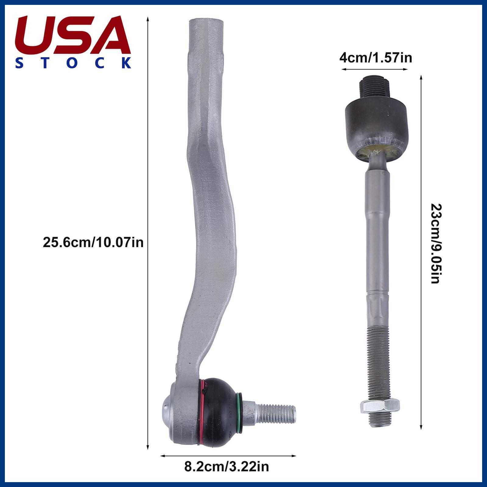 For Maserati Ghibli Base, S, Sq4, Q4 2014-2016 Right/Left Tie Rod Ends 673000006