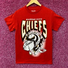 Junk Food NFL Kansas City Chiefs Break Through T-Shirt XS