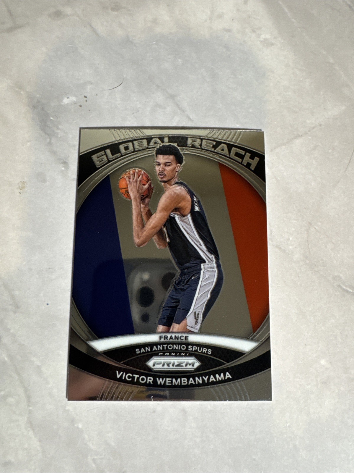 2023-24 Prizm Victor Wembanyama Global Reach Rookie RC #2 Spurs