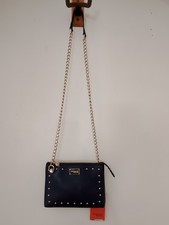 Trussardi jeans dafne marsupio borsa a tracolla blu scuro.Nuova con etichetta