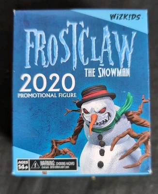 WizKids 2020 Holiday PROMOTIONAL Figurine FROSTCLAW the Snowman P899 - Image 1 of 4