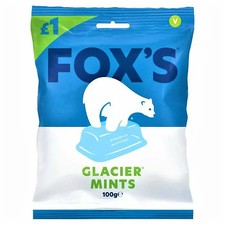 Fox's Glacier Mints Share Bag 100g