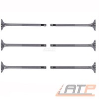 6X Auslassventil FÜR Seat Ibiza Cordoba Skoda Fabia Roomster VW Polo 9N 6R 1.2