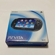 Sony PlayStation Vita PCH-1000 Crystal Black OLED Model Console Japan Version