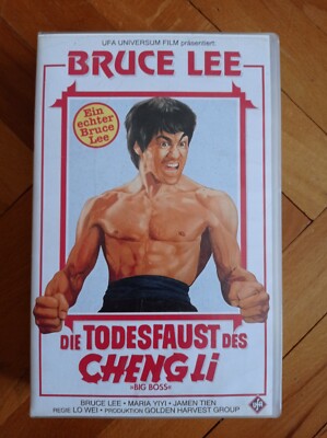 BRUCE LEE - THE BIG BOSS Die Todesfaust des Cheng Li VHS