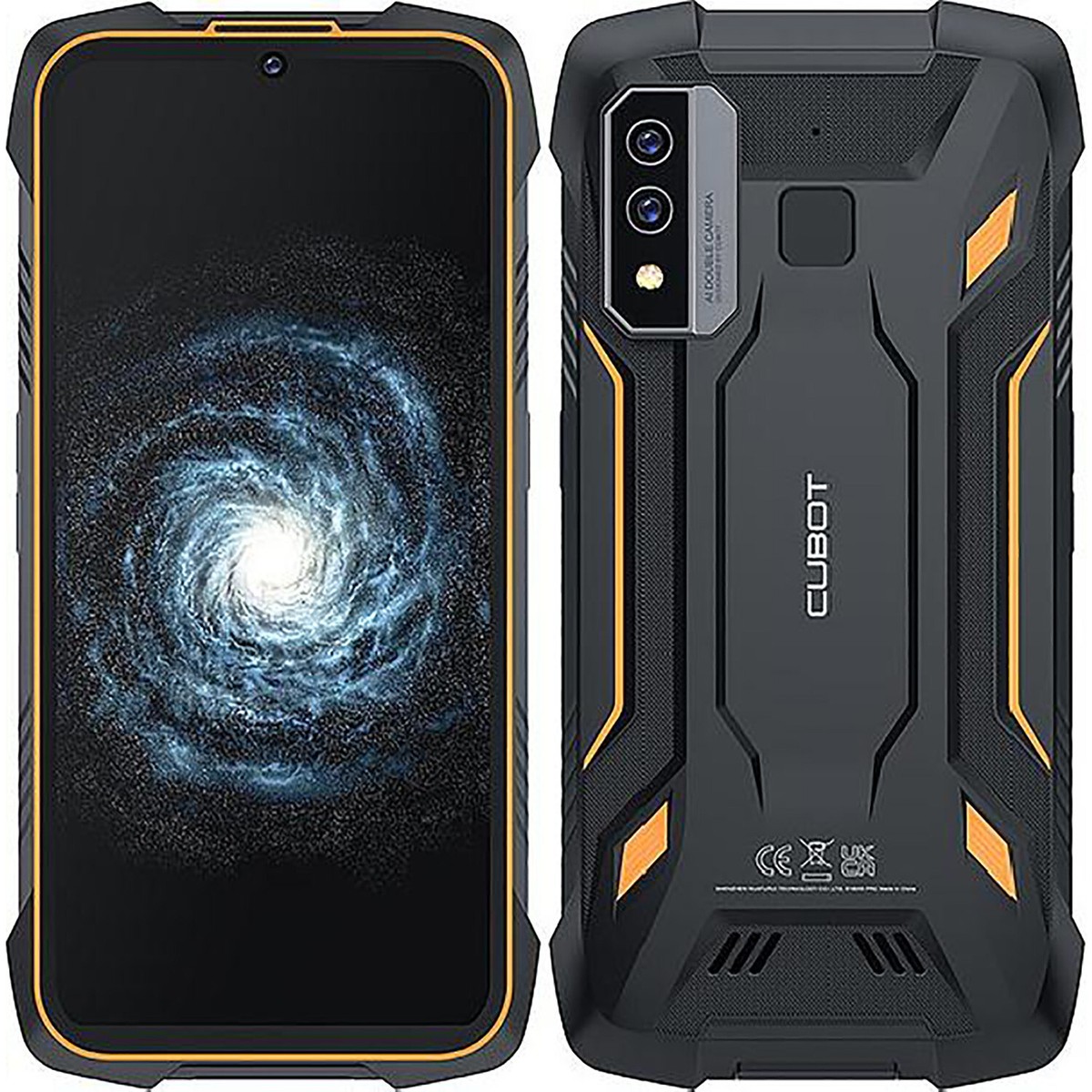 Cubot KingKong 6 4G Black/Orange 64GB + 4GB Dual-Sim Unlocked GSM