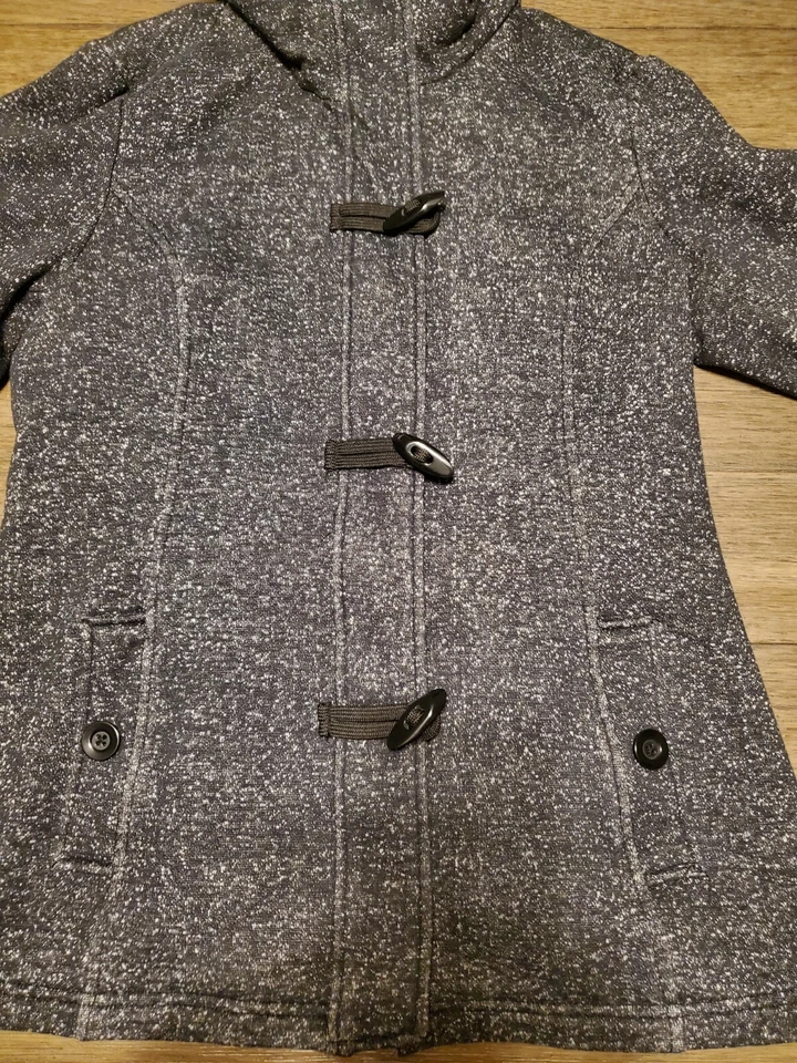 Abrigo mujer APT 9 gris guisante, talla pequeña Foto 3 de 4