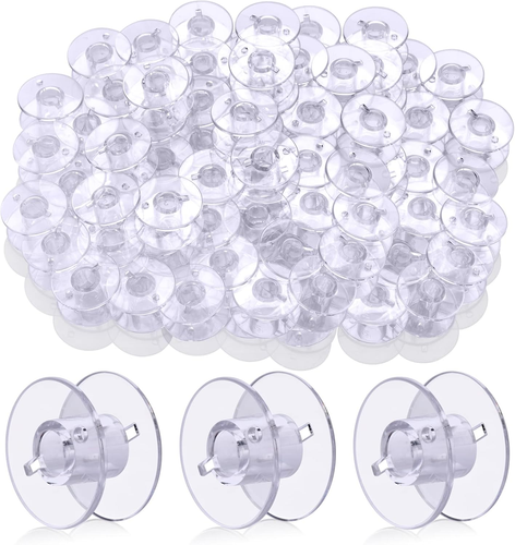 50 Pcs Bobbins for Sewing Machine- Eoehro, Sa156 Bobbin, 15J Bobbins, Bobbins Cl - Picture 8 of 12